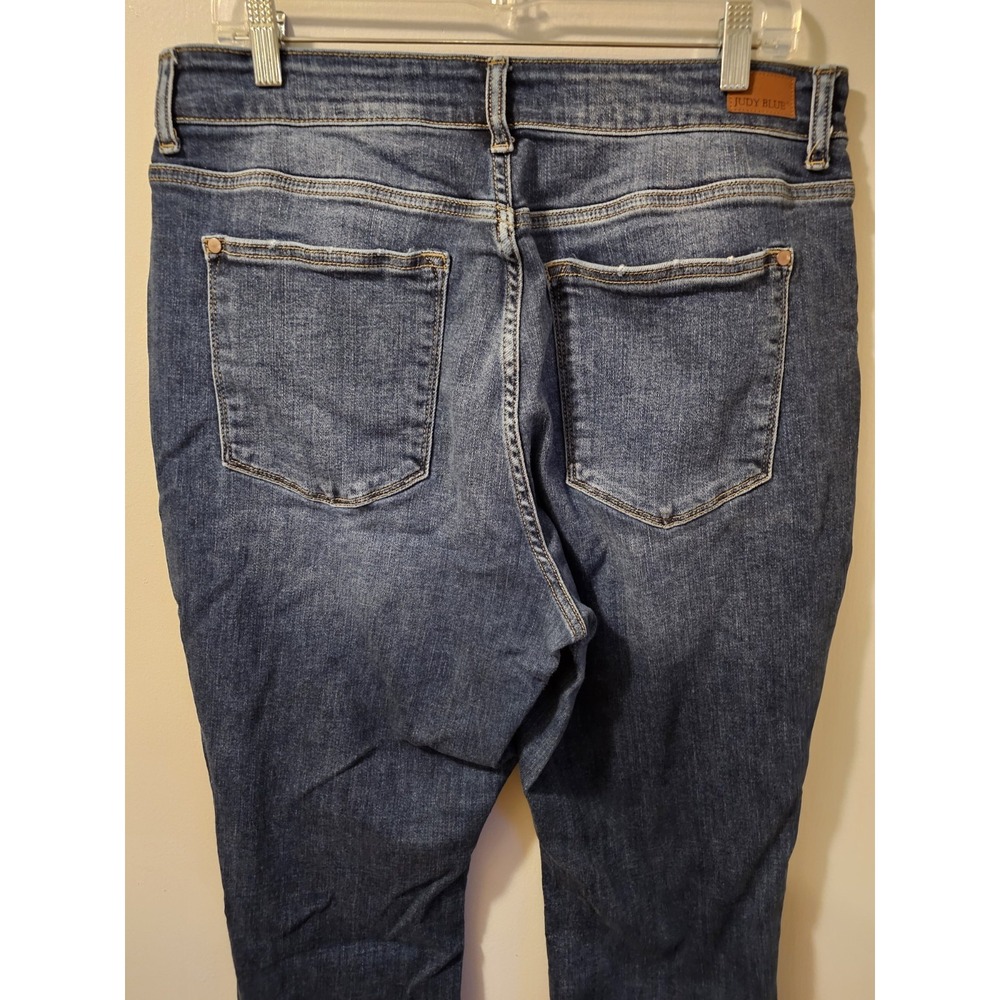 Judy Blue Boyfriend Fit Jeans Blue Women's Size 16W - Picture 7 of 13